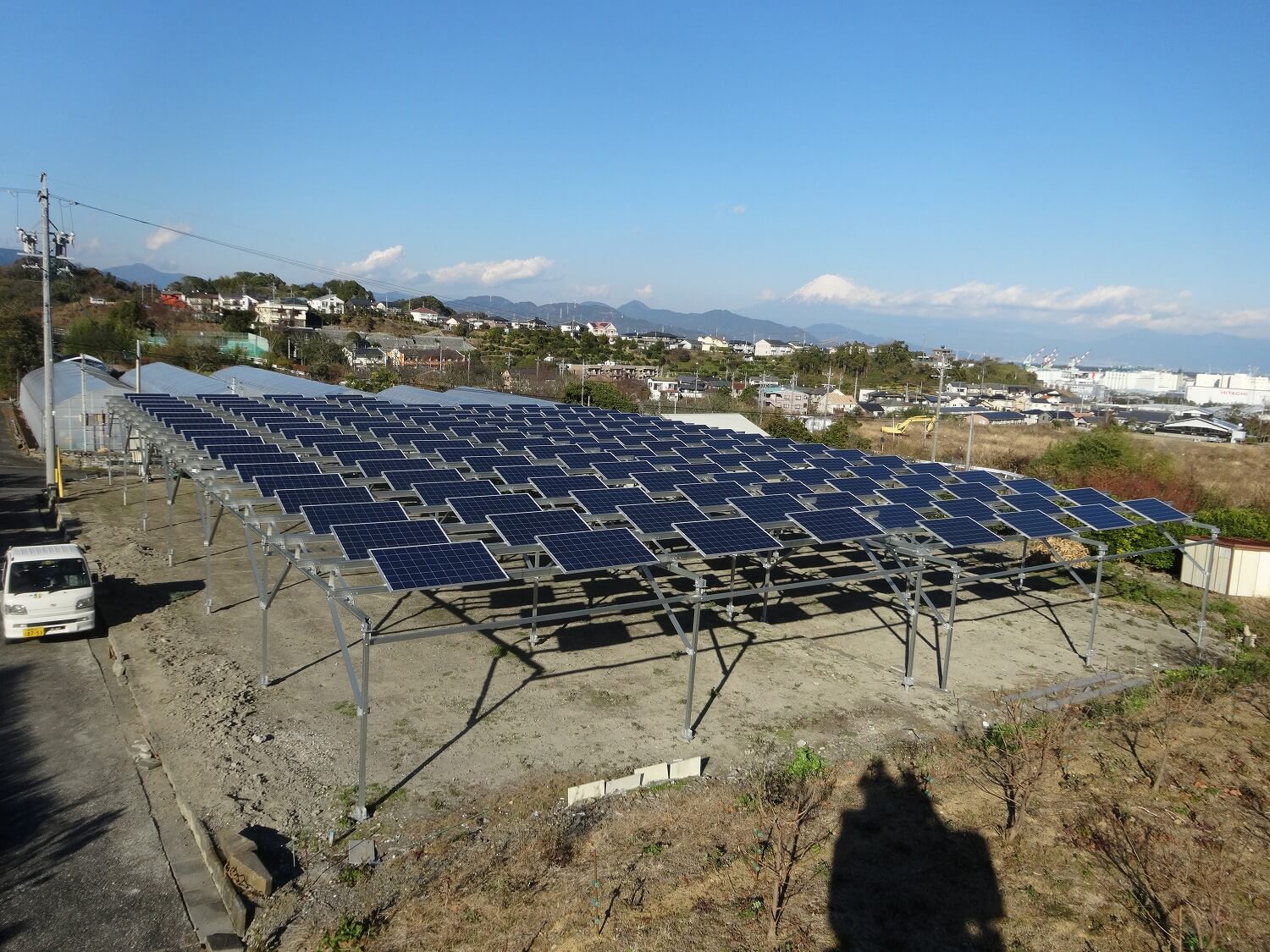 レモンソーラーシェアリング（営農型太陽光発電）設置事例｜静岡市の岩崎様